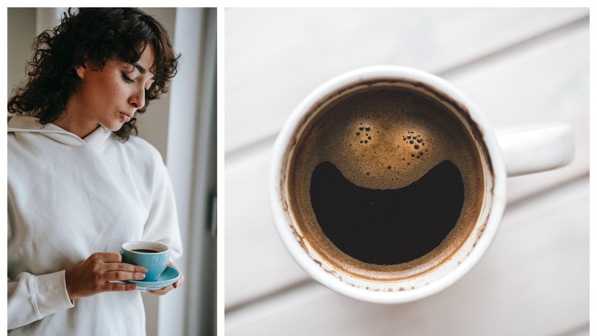 Det är inte helt riskfritt att dricka kaffe det första man gör när man vaknar.